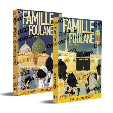 La Famille Foulane - En ‘Omra (Pack Parties 1 et 2) : Madinah & Makkah [Livre illustré]