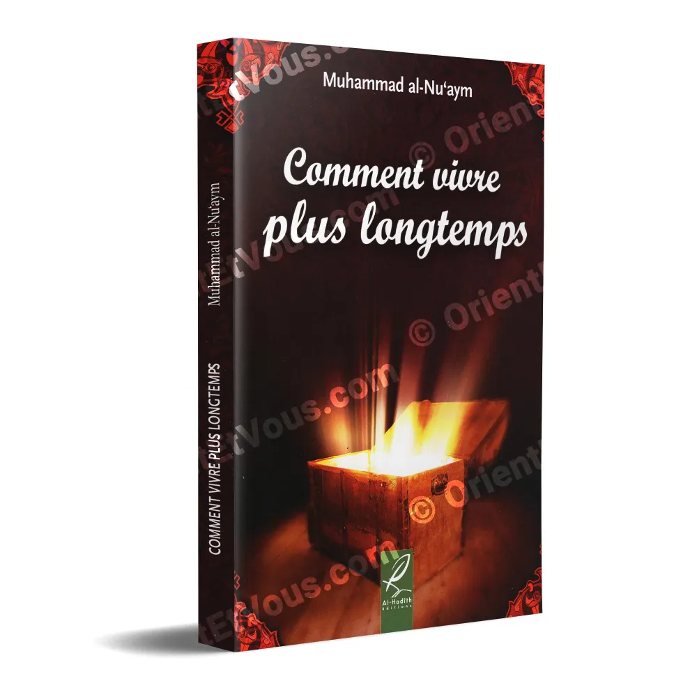 Comment vivre plus longtemps – Couverture du livre de Muḥammad al-Nuʿaym