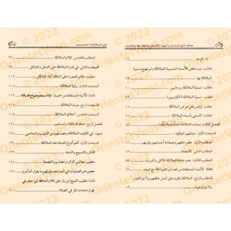 معتقد فرق المسلمين واليهود والنصارى والفلاسفة والوثنيين في الملائكة المقربين