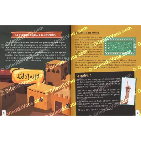 Histoire du compagnon Alî - Livre islam enfant +6 ans