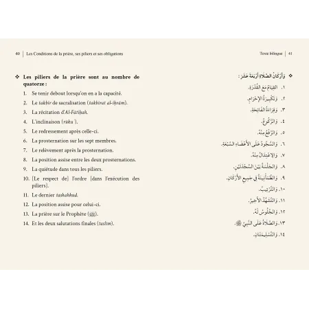 Conditions de la prière – Explication et obligations (Nouvelle éd.)