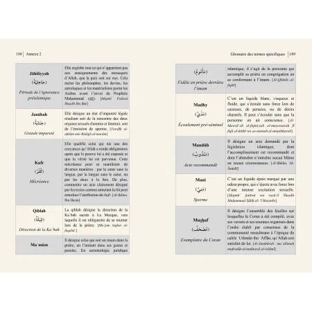 شروط الصلاة – شرح وأركان وواجبات (كتاب بالفرنسية)