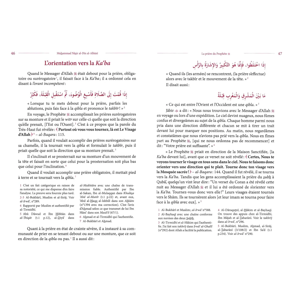 Prayer of the Prophet – al-Albani (French book)