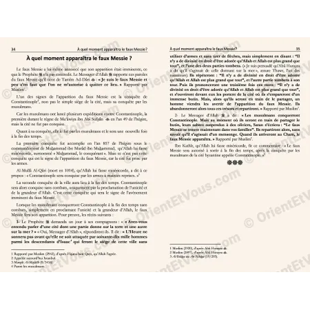 The Hadiths on the False Messiah with Modern Maps [French]