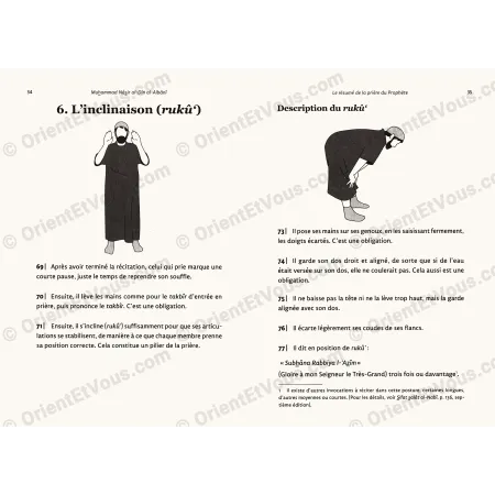 Prophet’s Prayer Illustrated by al-Albani – French Book