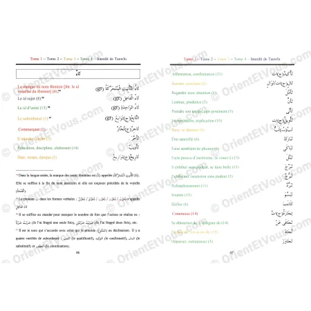 معجم كلمات كتب المدينة – مفردات اللغة العربية بطريقة منهجية [فرنسي]