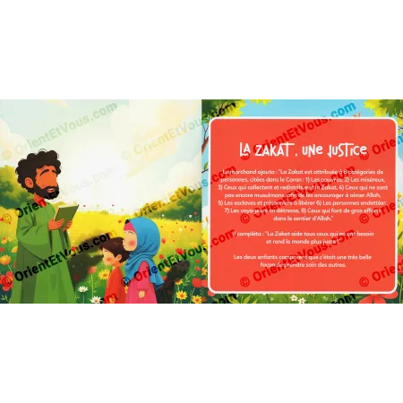 The Island of Islam’s Pillars: Zakât – Book for Children