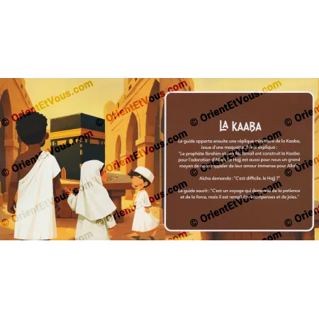L’île des Piliers de l’Islam: Le Hajj – Livre jeunesse