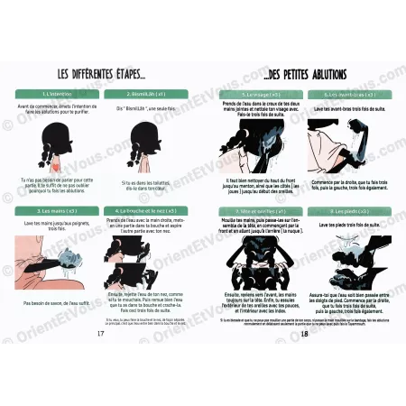 Illustrated Mini Guide: Salat and Ablutions – Girls