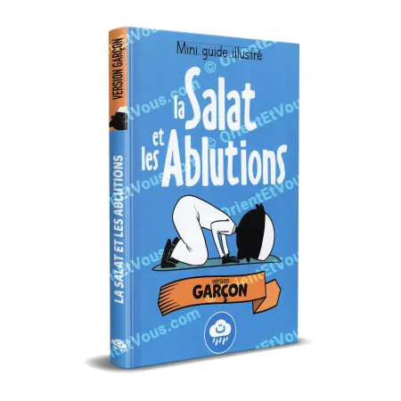 Illustrated Mini Guide: Salat and Ablutions – Boys’ Version, French book cover