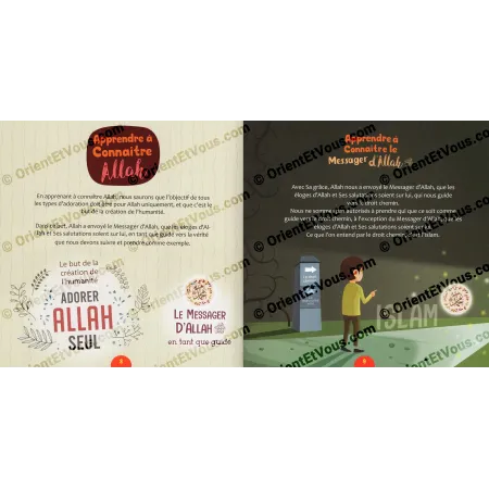 الأصول الثلاثة للأطفال – كتاب مبسّط [فرنسي]