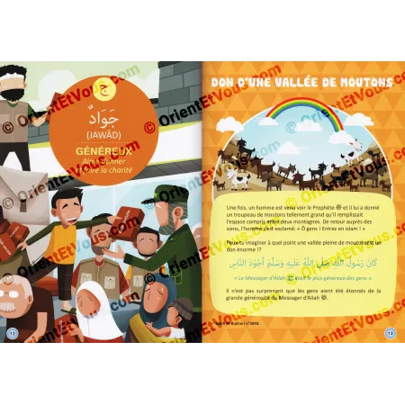 Noble Morals from A to Z – French illustrated children’s book