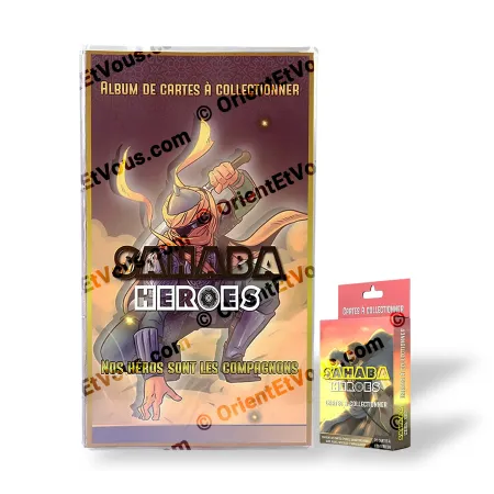 Sahaba Heroes album cards [French] – pack with collector album and 30 cards