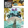 Couverture de L’Agence Règle Tout Tome 1 Mauvaise Influenceuse, scène du bateau et aileron