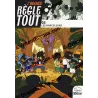 Couverture du tome 3 L’Agence Règle Tout – Les Harceleurs, les héros face à un danger dans la forêt