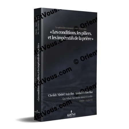 3D cover of the French book “Conditions, Pillars and Obligations of Prayer” – conditions prayer Ibn Baz