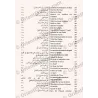 Suite de la table des matières du livre Les Miracles des Saints et des Pieux Prédécesseurs, texte bilingue