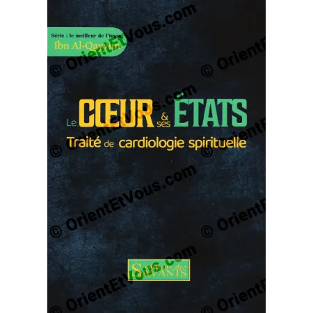 Front cover of “The Heart and Its States” by Ibn al-Qayyim [French], a treatise on heart diseases and spiritual healing
