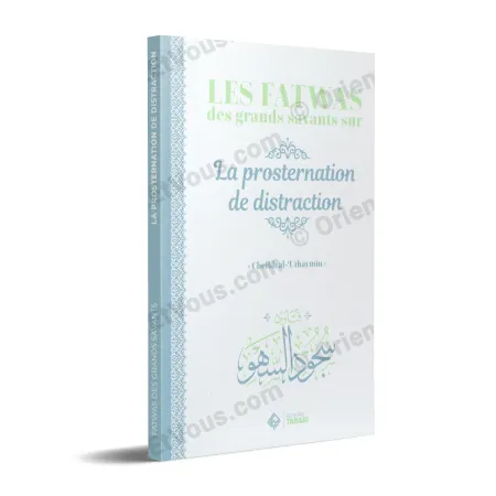 3D cover of “Fatwas of the Great Scholars on Prostration of Distraction” French book