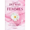 Recueil fatwas femmes – couverture du livre avec fleur blanche et thèmes juridiques liés aux femmes