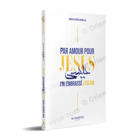 Couverture 3D du livre Par amour pour Jésus, sur la conversion chrétien islam