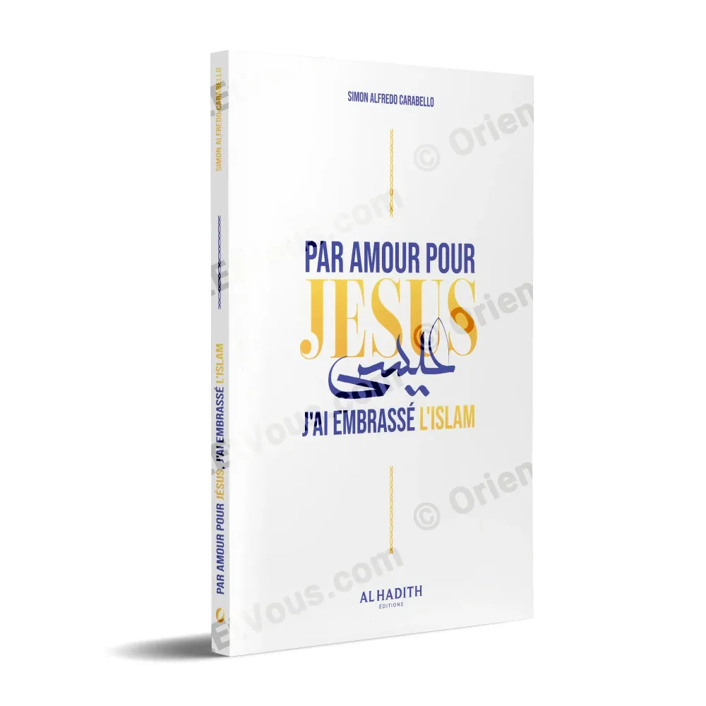 Couverture 3D du livre Par amour pour Jésus, sur la conversion chrétien islam