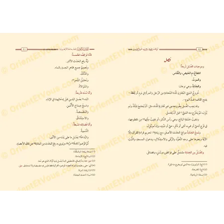 صفحات من كتاب المقدّمة العزّيّة الأزهرية المنوفي تعرض فصولاً فقهية وتنسيق المتن