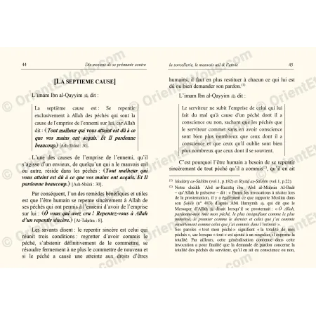 Extrait de pages interieures du livre Dix moyens de se prémunir contre la sorcellerie le mauvais oeil et l envie