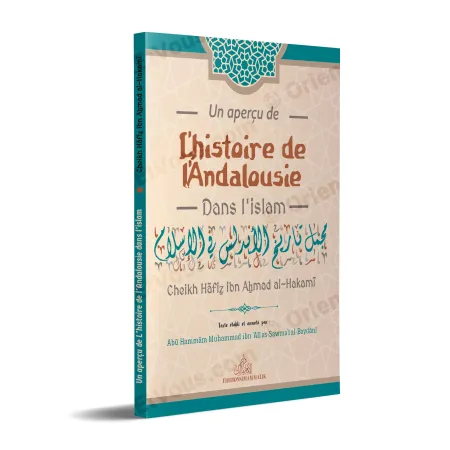 Book cover of Un aperçu de l’histoire de l’Andalousie dans l’islam, French book about the history of al-Andalus in Islam