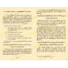 صفحات داخلية من كتاب شرح الأصول الثلاثة تتضمن شرحا بالفرنسية مع آيات قرآنية باللغة العربية