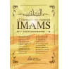 Front cover page of the book The belief of the early imams showing title and subtitle texts and biographies