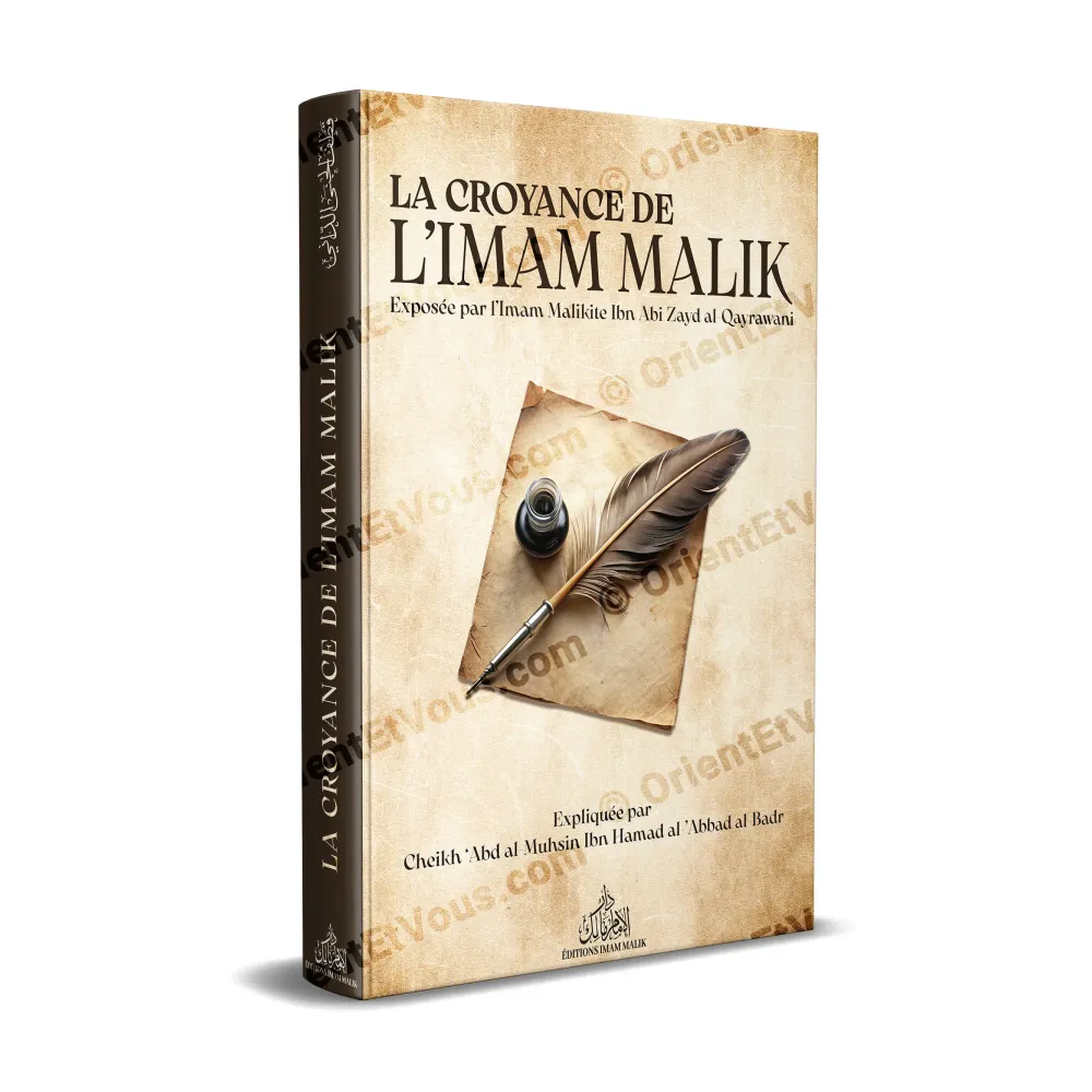Book cover of The Creed of Imam Malik, explanation of the introduction to Ibn Abi Zayd al-Qayrawani’s Risalah