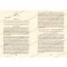 Inside pages of Abridged Exegesis of Ibn Kathir showing Arabic text and French commentary