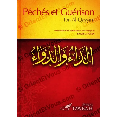 Couverture du livre Péchés et Guérison d’Ibn al-Qayyim éditions Tawbah en français