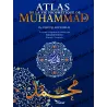 Detail de la couverture du livre Atlas de la Vie Prophetique de Muhammad avec calligraphie islamique