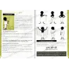 Illustrated pages explaining preparation and ihram clothing for Umrah with step by step diagrams