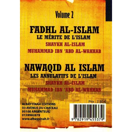 Pack Recueils d'épitres bénéfiques sur La Croyance Authentique (5 livres français/arabe)