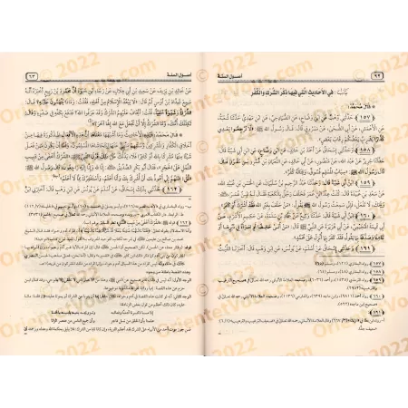 "Usûl as-Sunnah" d'Ibn Abî Zamanîn [Édition vocalisée]/أصول السنة لابن أبي زمنين [طبعة مشكولة]