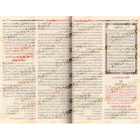 Résumé du Tafsîr d'Ibn Kathîr [al-Mubârakfûrî - 2 Volumes]/المصباح المنير في تهذيب تفسير ابن كثير - المباركفوري [مجلدان]