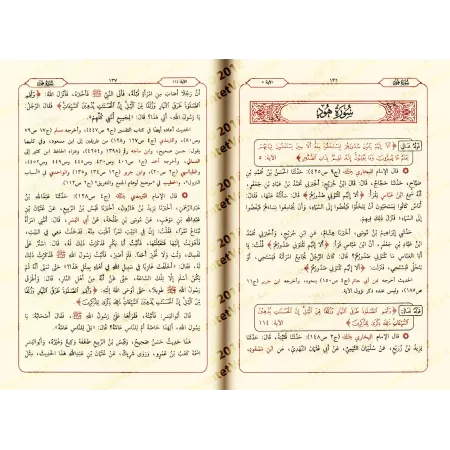 Les Hadiths authentiques relatifs aux causes de la révélation [Couverture Cuir]/الصحيح المسند من أسباب النزول - مجلد