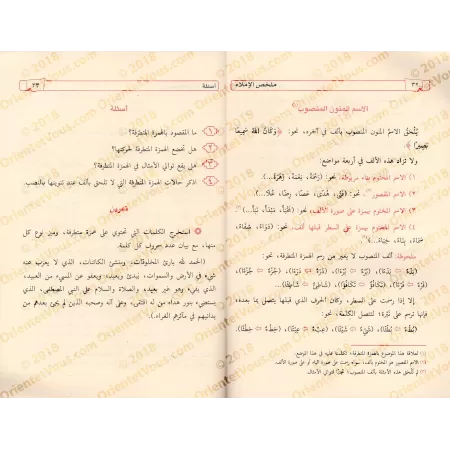 Résumé des règles de la dictée/ملخص الإملاء