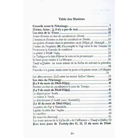 Les rites du Pèlerinage et de la 'Umra [al-Albânî] 