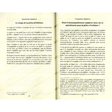 La Prière d'Istikhâra (la prière de consultation)