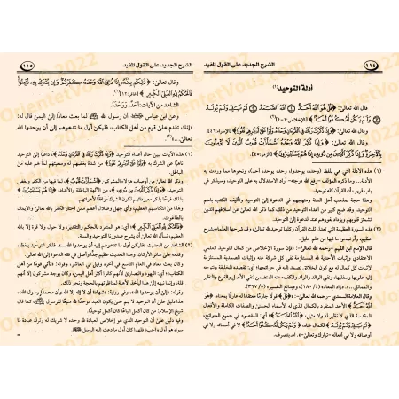 Explication de "al-Qawl al-Mufîd" de Muhammad al-Wasâbî [al-Masna'i]/الشرح الجديد على القول المفيد في أدلة التوحيد للشيخ الوصابى