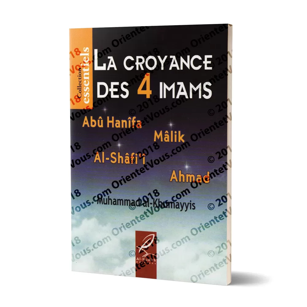 Couverture du livre La croyance des 4 imams