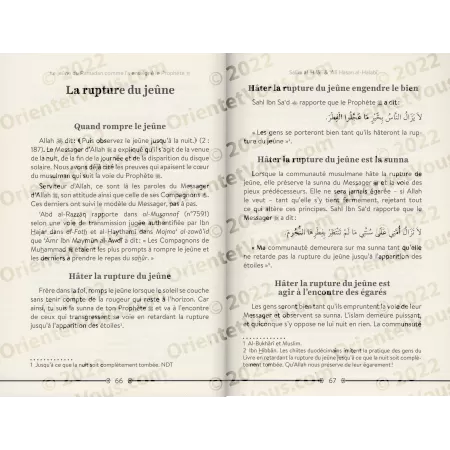 Le Jeûne du Ramadan