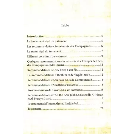Le Testament