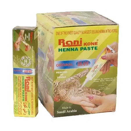 H&eacute;nn&eacute; pour d&eacute;coration de la peau