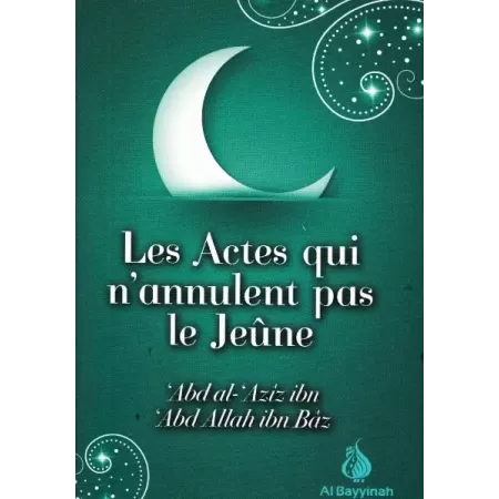 Les actes qui n'annulent pas le jeûne