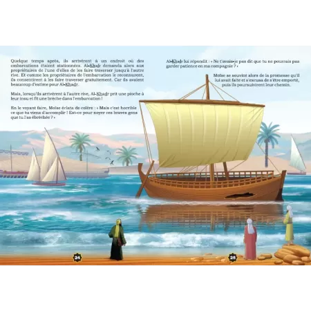 Histoire de "Mo&iuml;se et l&#039;&eacute;nigmatique Al-Khadr"